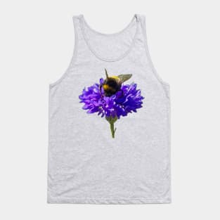 Bumblebee on a Flower Tank Top